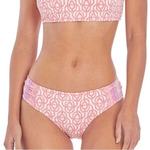 NEW CABANA LIFE ruched bikini bottom in napa